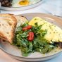 Mushroom French Omelette